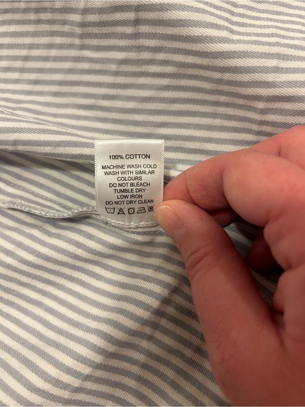 Cotton Button Down - Picture 3 of 3